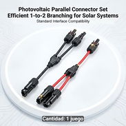 1 Par de conectores solares en Y MC4 - Img 57452191