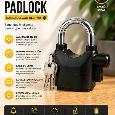 extensiones de regleta   protectores de voltaje  extensiones de 4m  candado de alarma   lámparas saco recárgale - 6/7
