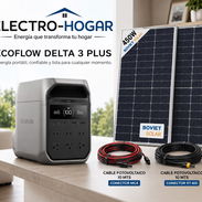 Combo de Ecoflow Delta 3 Plus+Paneles+Cables - Img 57204548