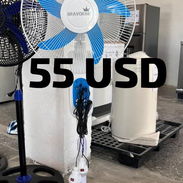 Ventilador recargable Bravoking 16" con luces panel y mando a distancia - Img 54874203