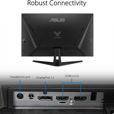 Monitor gamer ASUS TUF Gaming de 32 pulgadas , QHD 2K 1440P, 170 Hz, AMDFreeSync con altavoces integrados,1 ms, 52815418 - Img 118429549