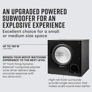 Subwoofer activo Polk Audio para cine en casa o para sistema estereo Nuevo en caja sellada - Img 42593649