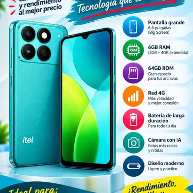 Celular Itel A50 C en 125 USD llamar al ☎️ 53577840 - 2/2
