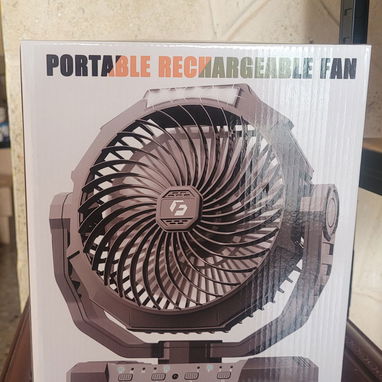 Ventilador recargable, batería 25000mAh - 4/5