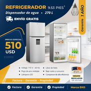 ✨ REFRIGERADOR EKO✨ Refrigerador de 9.53 pies marca Eko sin escarcha ✅ Capacidad: 270 litros 🛡️ Garantía: 1 año 🚚 E - Img 57790562
