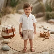 CONJUNTO CAMISA Y SHORT PARA NIÑO - Img 55487301