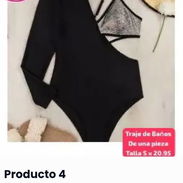 ✨Trusa negra de manga larga y un solo hombro ✨ - Img 55769017
