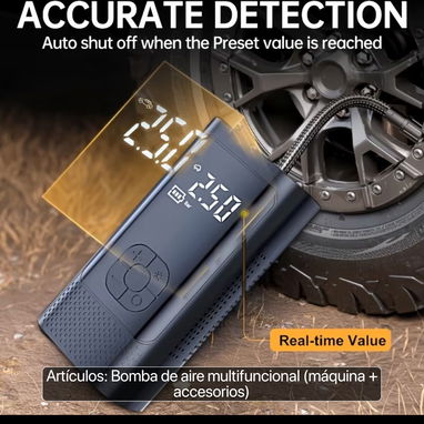 Compresor de aire, inflador manual - 2/2