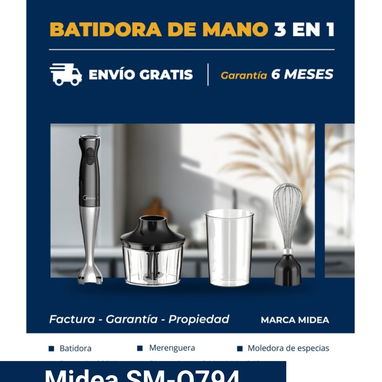 Batidoras, 6 meses de Garantía. Domicilio incluido. - 4/4