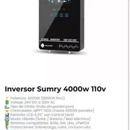 Inversor Sumry 4000w 110v por unidades y cantidad - Img 57220655