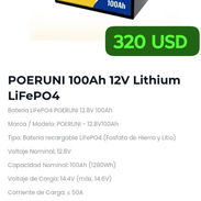 Batería lifepo4 12V x 100Ah - Img 57015141