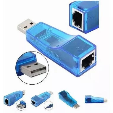 Adaptador Usb Ethernet Red Lan Ethernet Rj45 a USB 2.0. Nuevos sin estrenar. 52759786 - Img 106895315