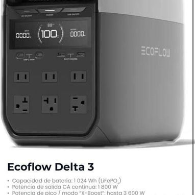 🔋 Estaciones de EnergÃa EcoFlow DELTA 3 Classic y EcoFlow DELTA 3 Disponibles para entrega inmediata. - Img 123459500