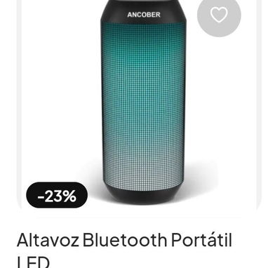 Bocinas portátiles - 7/10