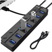 Regleta USB 7 puertos 3.0 con cable de alimentación de 5 volt - Img 55431658