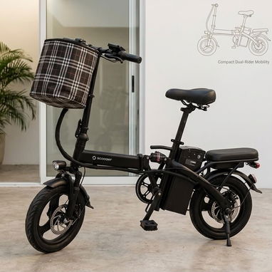 Bicicleta eléctrica plegable - Img 125317055