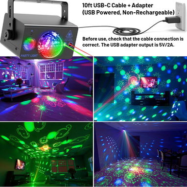Pareja de Bafles - JBL PartyBox Stage 320 - Con sus Tripodes y Equipo USB de Luz Laser y Efectos - Img 126905770