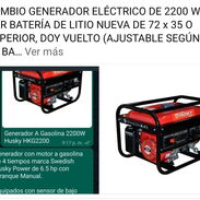 GENERADOR ELÉCTRICO DE 2.2 KW - Img 45435547