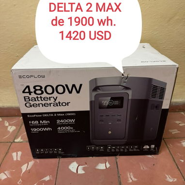 Se venden Ecoflow, panel solar, inversores y otros, somos de la Habana. Contactar al WhatsApp 51170866. - 8/10