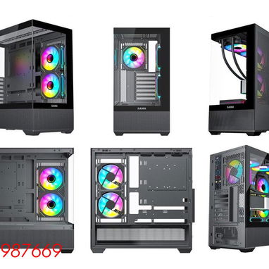 Chasis Gaming marca SAMA modelo SV-02 + 3 Fanes ARGB - Img 118090088