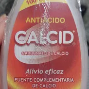 Antiacidos, Carbonato de calcio frasco de 100 Tabletas, vence 1/2028 - Img 48339621