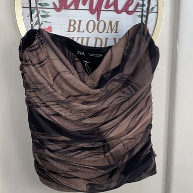 Blusa de mujer talla S de Zara - 2/2
