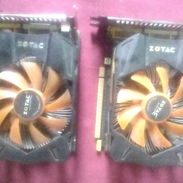2 tarjetas de video de 2gb nvidea zotac ddr5 para piezas o el quiera arreglarlas una al rato de dar video se apaga - Img 55042775
