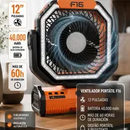 VENTILADOR PORTÁTIL F16 — POTENCIA PARA TODO EL DÍA 🔥🌬️ RECARGABLE - Img 56897502