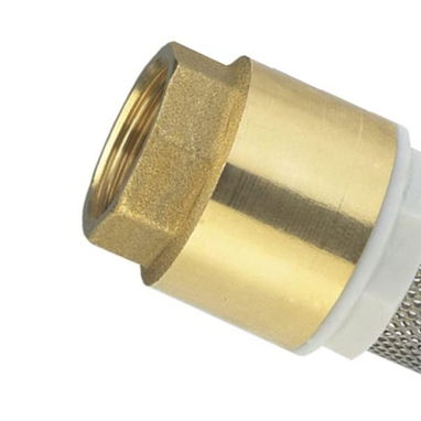 Válvula de pie Latón 1" - Filtro para bomba autocebante 🌐 - 3/6