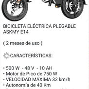 Bicicleta Eléctrica - Img 56578803