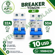 🔺️BREAKER TOMZN 2P AC 32A y 50A. 10USD - Img 58062745