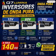 Inversores de 12V / 60/ 72V - Img 56890145