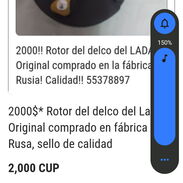 2200$ * Rotor del delco de lada. Original comprado en fábrica Rusa calidad - Img 45638449