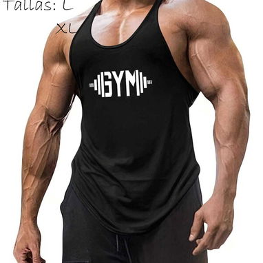 CAMISETAS DEPORTIVAS PARA EL GYM , HOMBRES ,TALLAS EN LAS FOTOS - 3/4