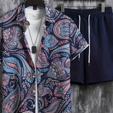 CONJUNTO DE CAMISA Y SHORT XXL - Img 122998741