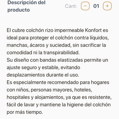 Cubre colchón - Img 122925216
