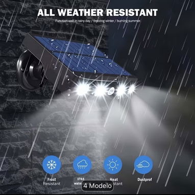 Vendo Lámpara con sensor de movimiento y carga solar para exteriores - 2/2
