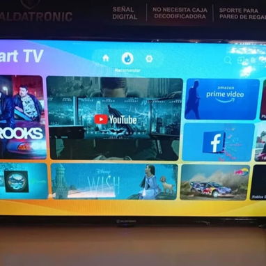 TV Smart de 43" FHD con cajita interna y soporte de pared - Img 124017832