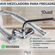 Llave Mezcladora de Fregadero - Img 57332377