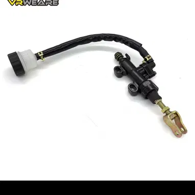 Bomba de freno para moto completa con su deposito de liquido de freno ideal para disco trasero. - Img 96576155