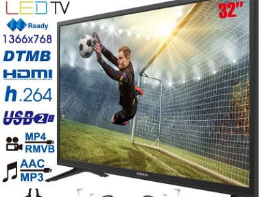 540USD - ✅ Smart TV LED 55'' Marca Konka + Cajita Decodificadora - Img main-image-45646424