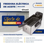 Freidora electrica de aceite marca EKO.... - Img 55076386