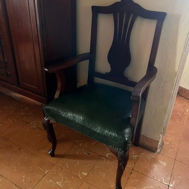 Juego de comedor antiguo estilo ingles de caoba - Img 93282073