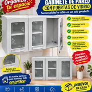 🏠✨ GABINETE DE PARED CON PUERTAS DE VIDRIO ✨🏠 - Img 57412822