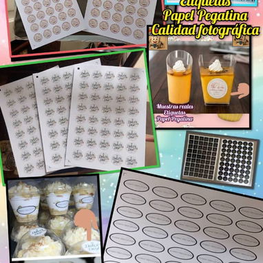 Etiquetas para los Negocios (Papel Pegatina o Vinilo Adhesivo) - Img 117271305