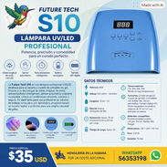 LAMPARA DE UÑAS RECARGABLE - Img 56633436