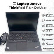 LAPTOP LENOVO THINKPAD E14 (USO EN BUEN ESTADO)   -300 USD - Img 55368332