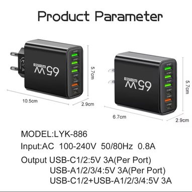 Cargadores para celulares USB, Tipo C y micro USB. - Img 109408804