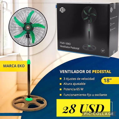 Ventilador de pedestal EKO 18" - 2/2