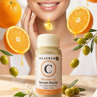 SÉRUM DE VITAMINA C ISLAGRAM AL 10% - PIEL LUMINOSA Y PROTEGIDA - Img 121477766